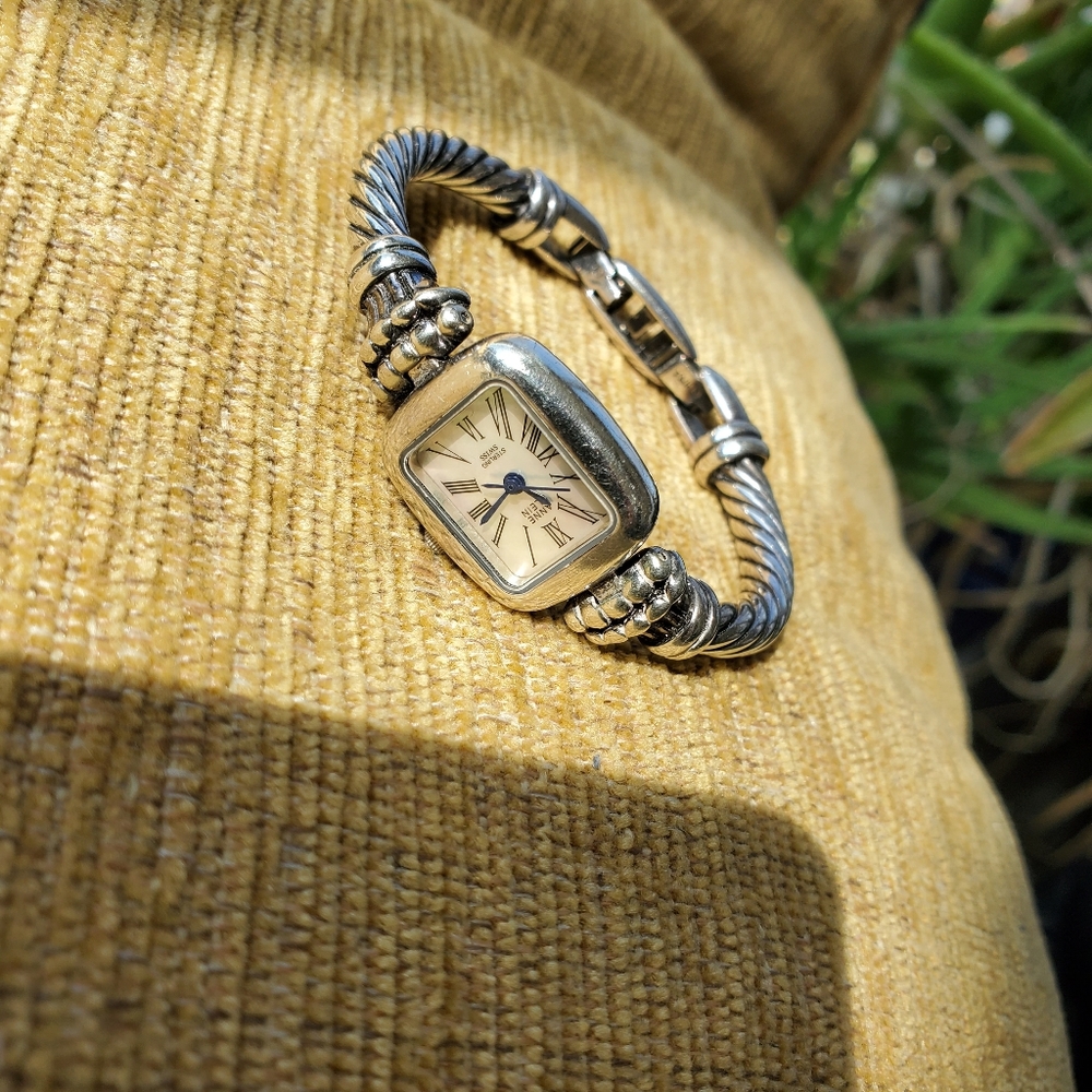 Sterling silver watch